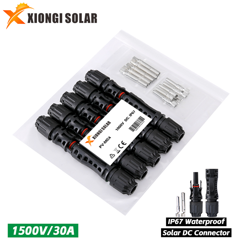 Solar Cable Mc4 Connector - Kit connettori stecker pannello solare DC