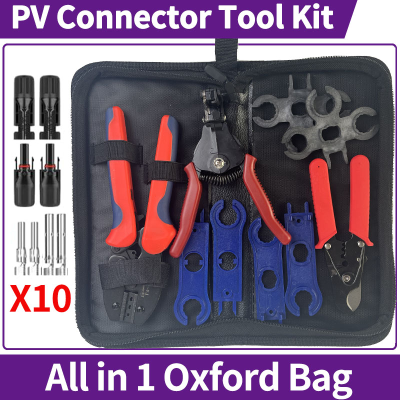 Solar Cable Mc4 Connector - Kit di strumenti per crimpare cavi