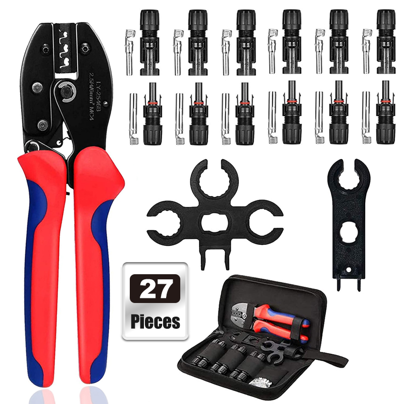 Solar Cable Mc4 Connector - Kit di strumenti per pinze a