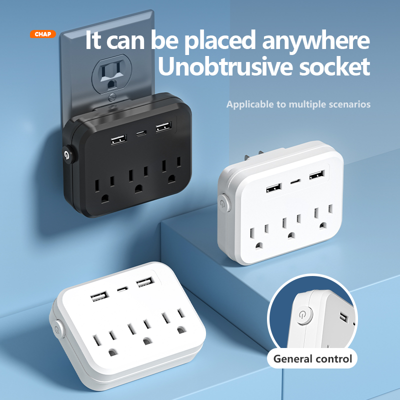 Ac Surge Protector - Interruttore US con protezione da sovratensione,