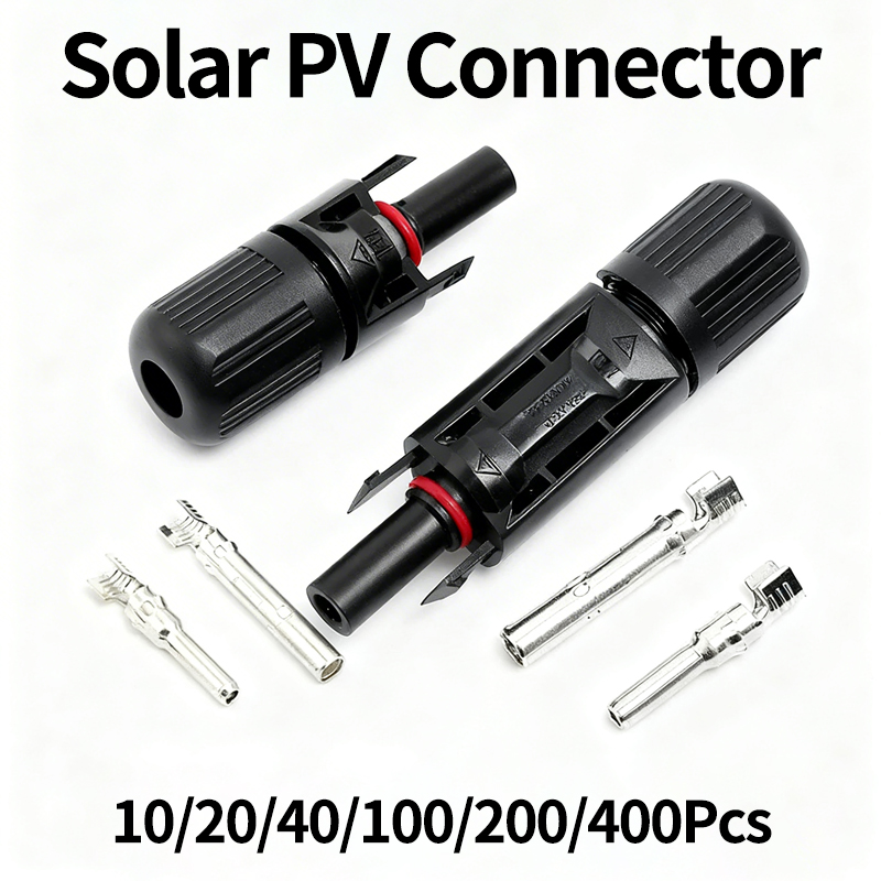 Solar Cable Mc4 Connector - Kit di connettori solari fotovoltaici da