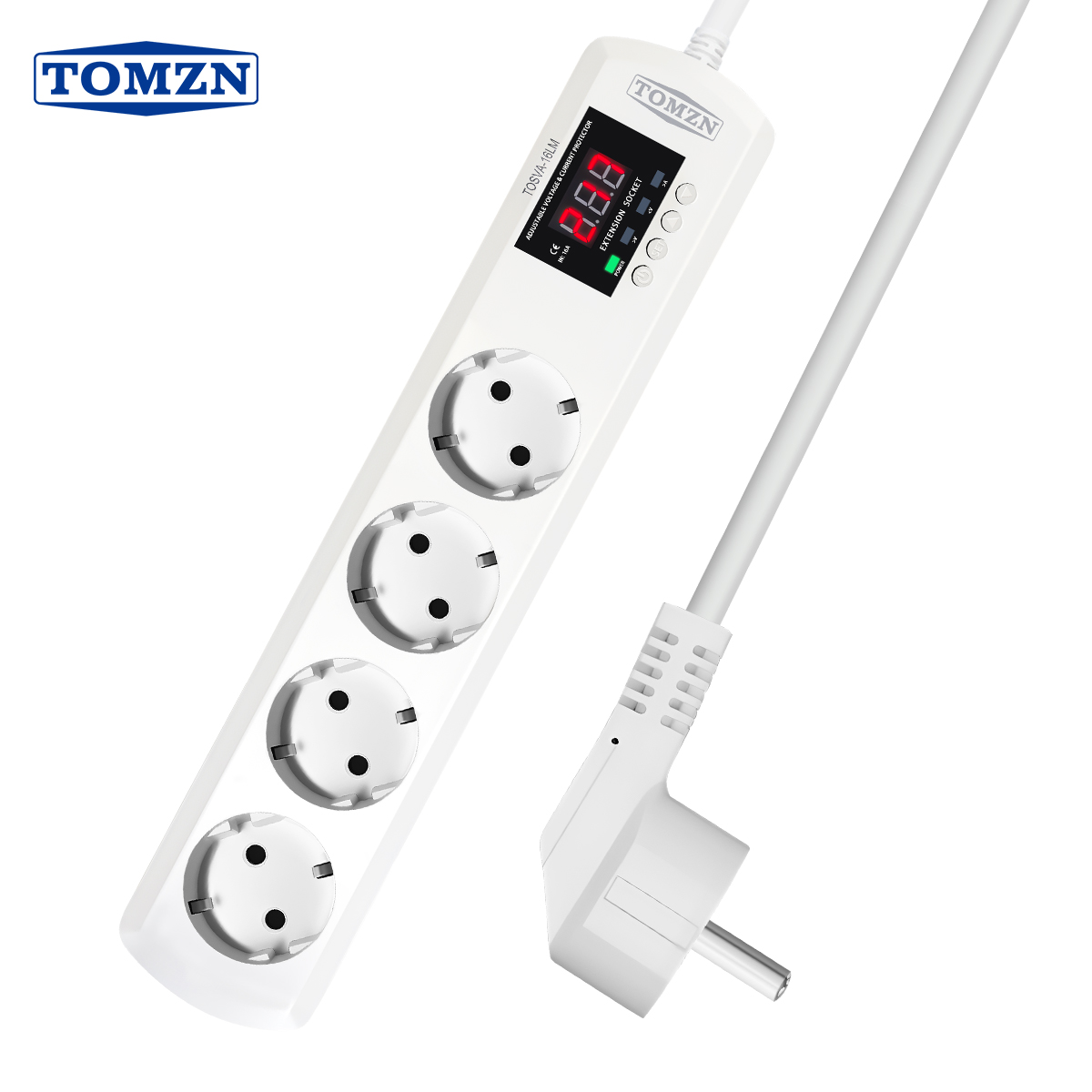 Ac Surge Protector - TOMZN TOSVA-16LM Presa EU con 4