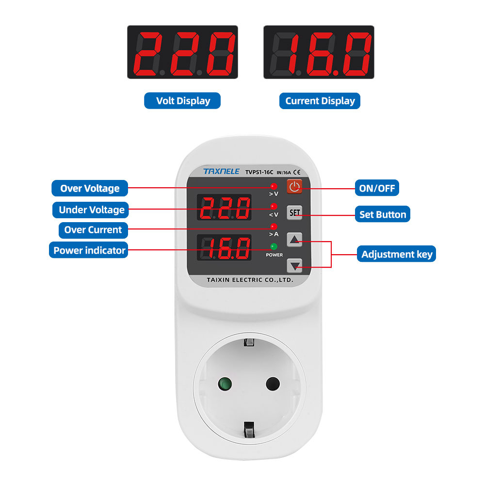 Presa di protezione della corr - Ac Surge Protector recensione e prezzo