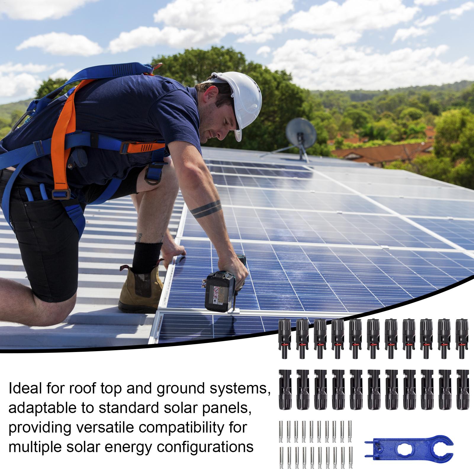 10 paia di connettori solari f - Solar Cable Mc4 Connector recensione e prezzo