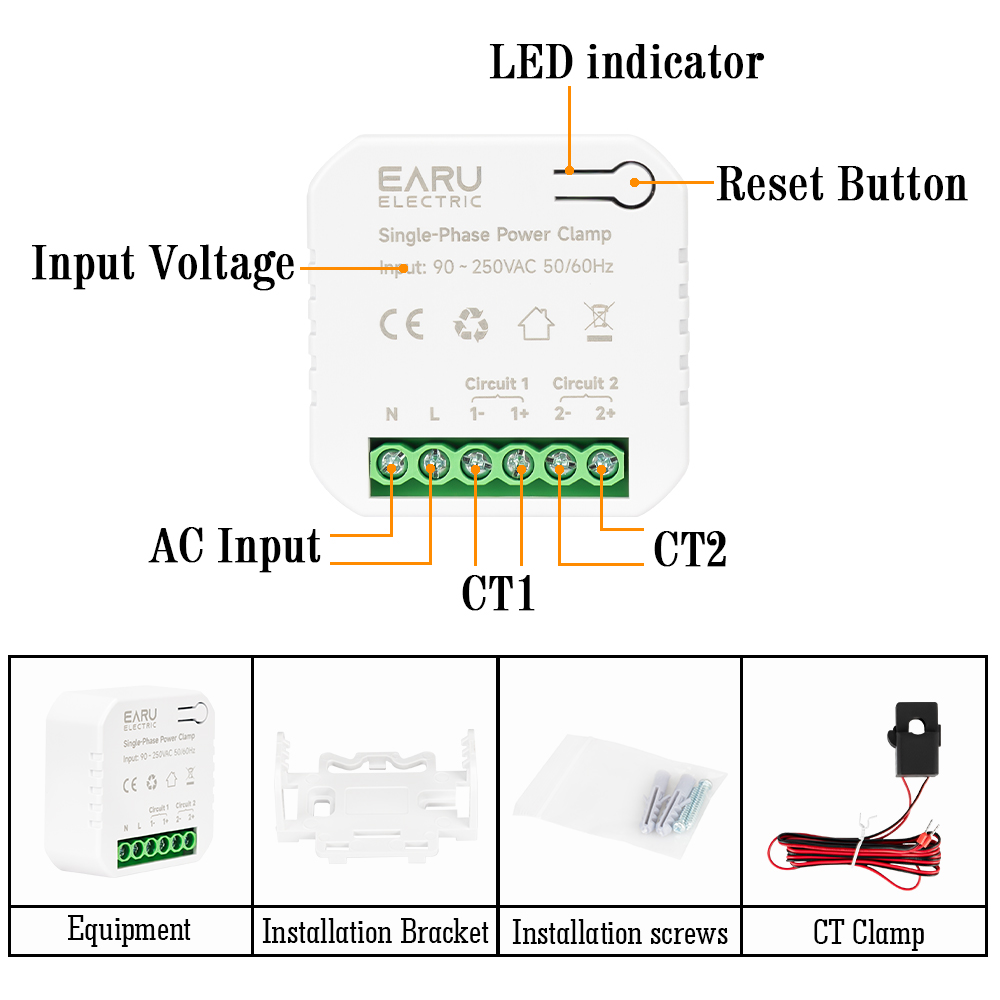 Contatore di Energia Solare EA - Energy Meter Bidirectional recensione e prezzo