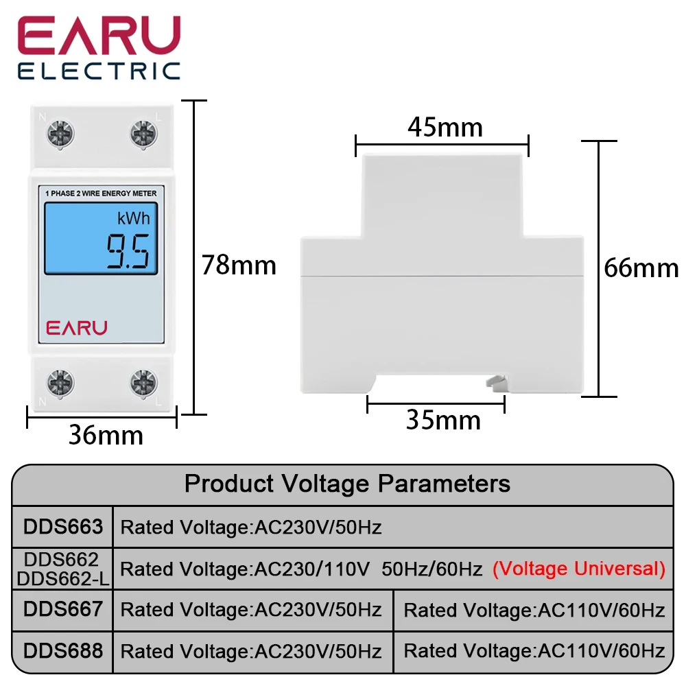 Contatore di energia digitale  - Energy Meter Bidirectional recensione e prezzo