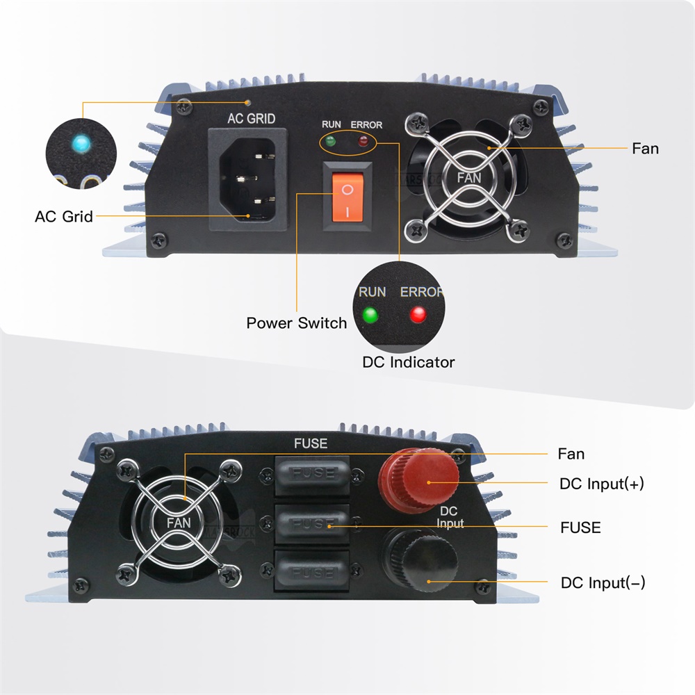 18V 24V 36V 1400W Solar On Gri - Grid Tie Micro Inverter recensione e prezzo